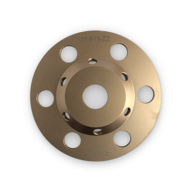 Worx- Force Zig Zag Cup Wheel - Soft 30Grit- 125mm