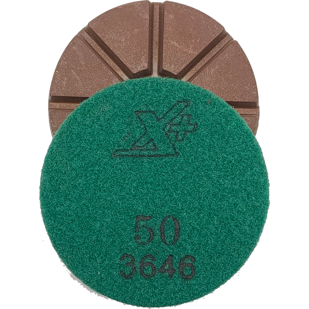 Aqua Zero Polishing Pads - 75mm - 50 Grit