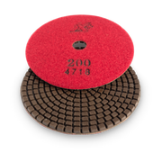 AQUA EDGE POLISHING PADS - 125mm - 200 GRIT