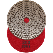 AQUA EDGE POLISHING PADS - 125mm - 200 GRIT
