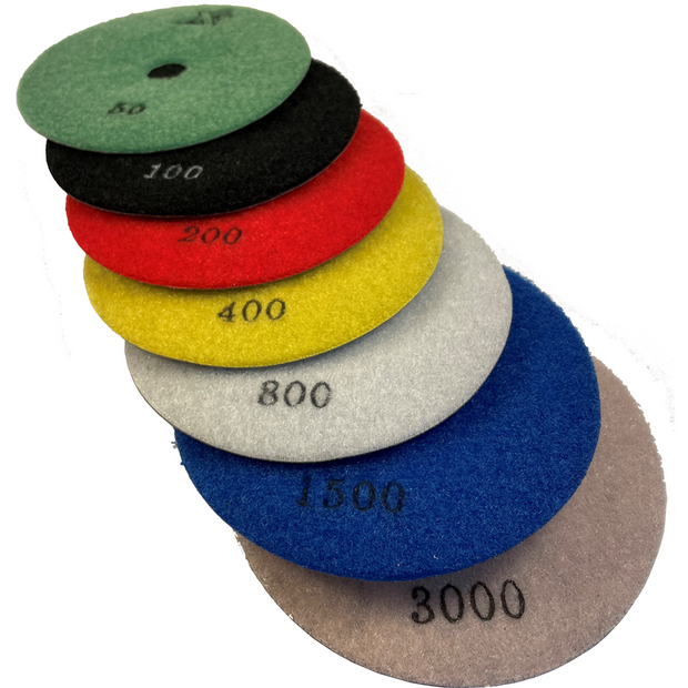 Worx Rapid 5 Resin Pad 1500Grit 125mm