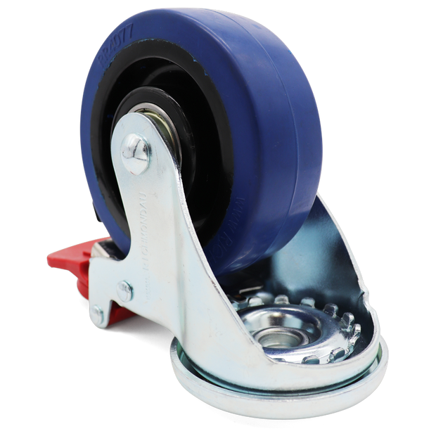 Replacement Castor Wheel - Heavy Duty Braked *2 for each machine
