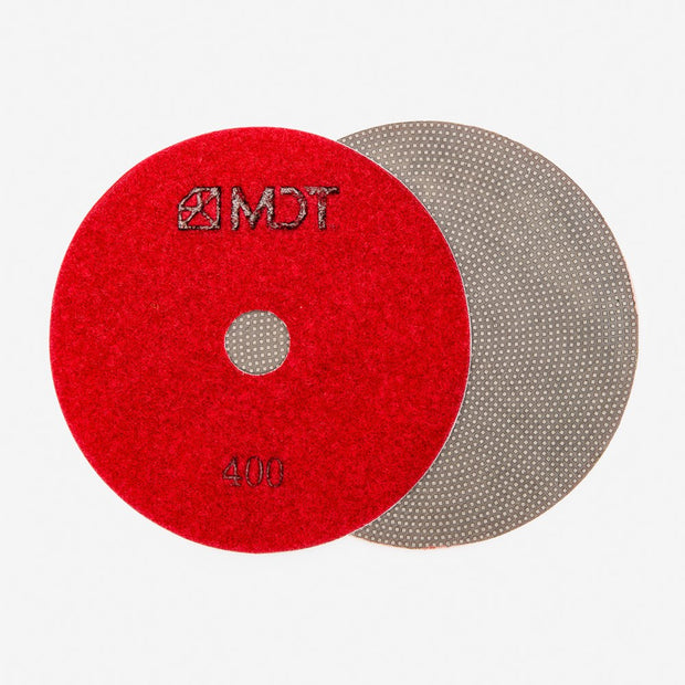 MDT 5'' 400Grit Electroplated Dry Polishing Pad - 125mm