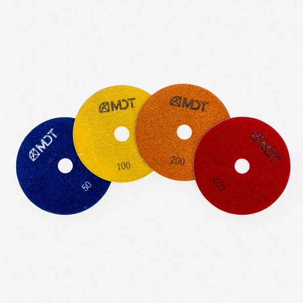 MDT 4'' 200Grit Electroplated Dry Polishing Pad -100mm
