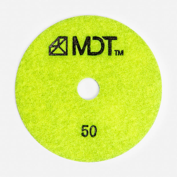 MDT Honey comb Dry Polishing Pad - 100Grit-100mm