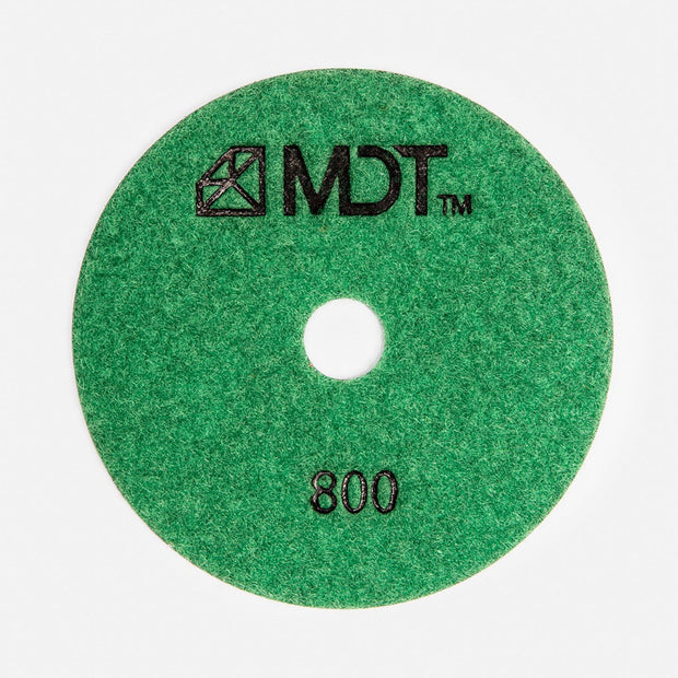 MDT Honey comb Dry Polishing Pad - 800Grit-100mm