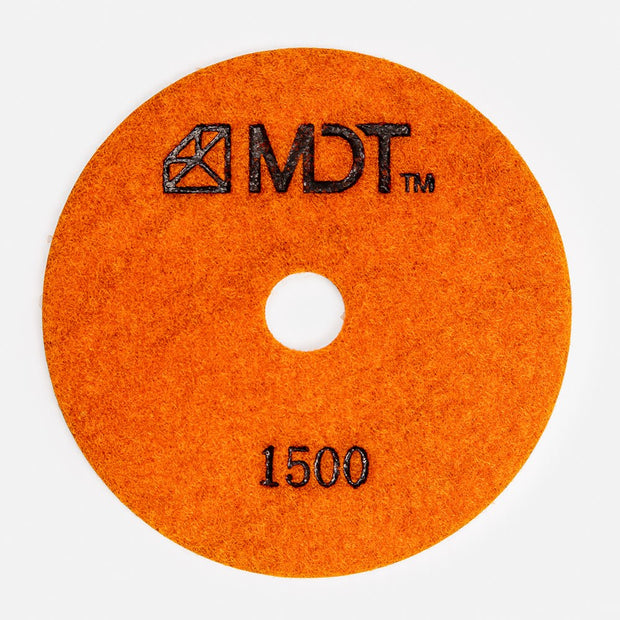 MDT Honey comb Dry Polishing Pad - 1500Grit-100mm