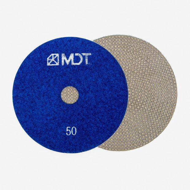 MDT 5'' 50Grit Electroplated Dry Polishing Pad - 125mm