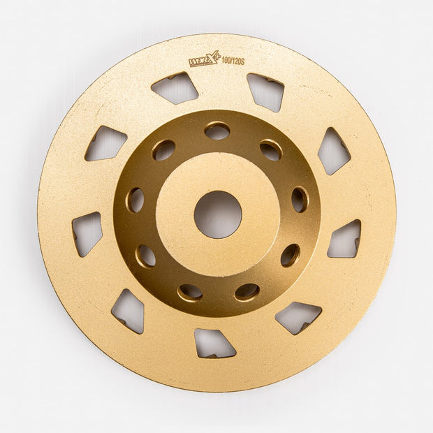 Worx- Refine Cup Wheel - Soft 100Grit- 180mm